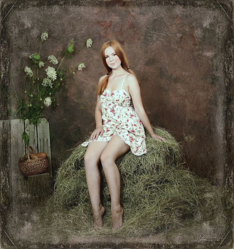 із циклу Сільські мотиви  Женькаphoto preview