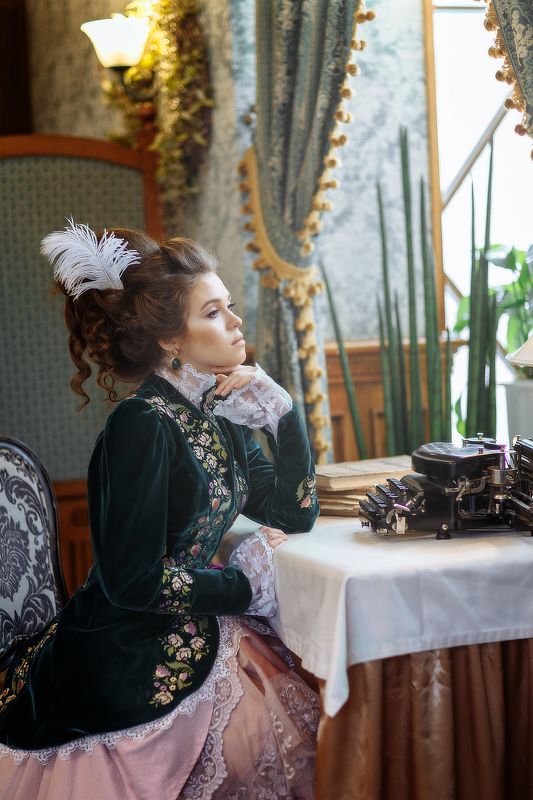 винтаж, девушкапрошлоговека, вдохновение Дарья (ретро)photo preview