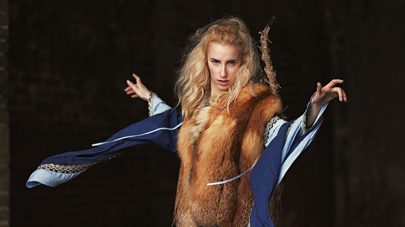 меч, лук, девушка Winter is over - Winter is comingphoto preview