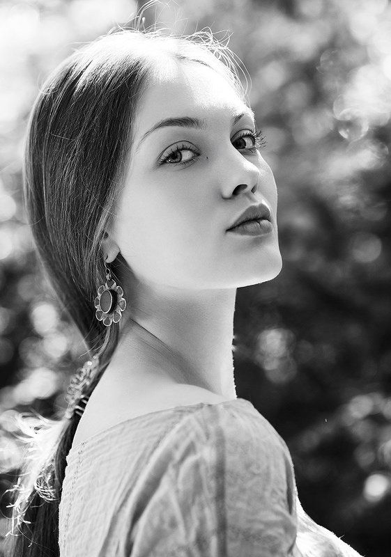 портрет, чб, черно-белое, москва, модель, свет, тени portrait портрет модель shade тени light москва свет moscow model Портрет 1photo preview