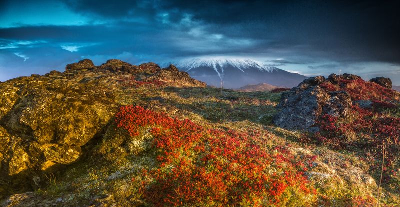 Камчатка Тундра в огнеphoto preview