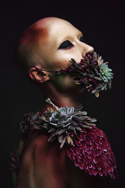 beauty, fashion, portrait, florist, makeup, eye, lips, model  Floristiqephoto preview