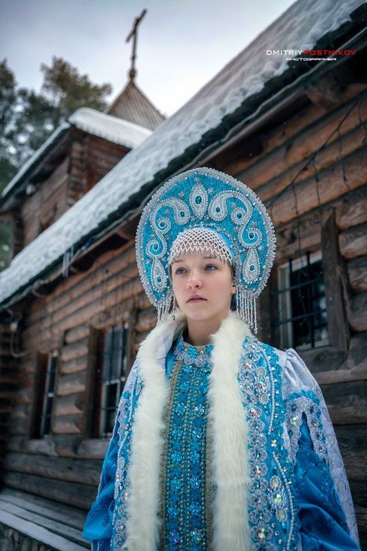 Дубна, Зима, Портрет девушки, Россия, Снегурочка Жила-была снегурочка...продолжение.photo preview