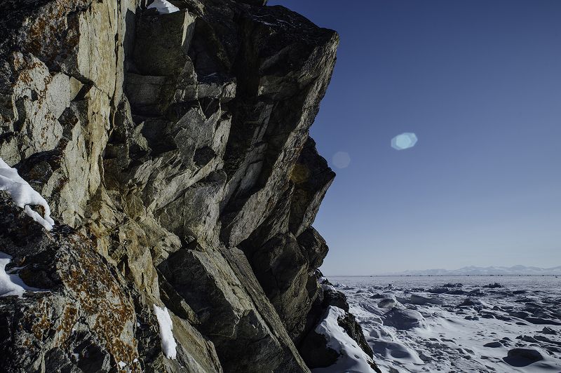 север, Магадан, море, прогулка, припай Зимнее теплоphoto preview