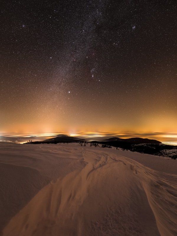 galaxy,milky way, czech republic, mountains, stars, Life above the cloudsphoto preview
