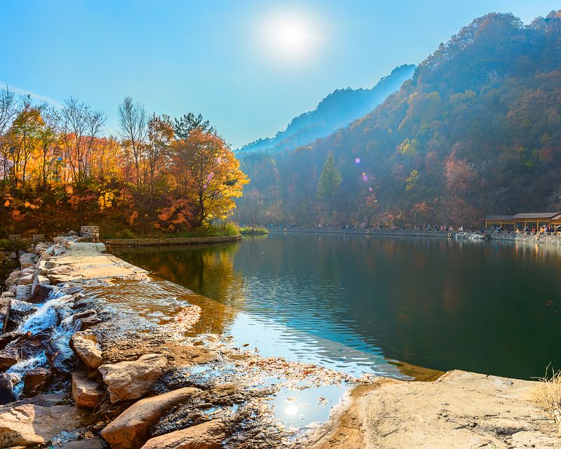 маньчжурия, утро, осень, озеро, горы Утро в Маньчжурииphoto preview