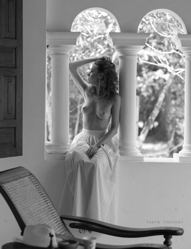 art, beauty, nude, print, portrait, vadym timashov, black and white *****photo preview