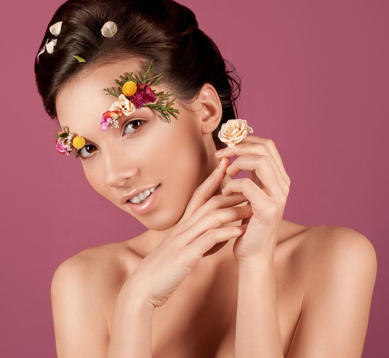 #EYEBROWS #trend #pink #rose #kirillgolovan «EYEBROWS TREND»photo preview