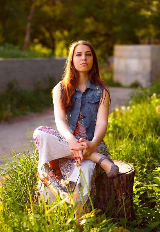 цвет, девушка, модель, портрет, портрет девушки, красотка, лето, настроение художественный портрет, фэшн, гламур, girl, model, beauty, fashion, art portrait, color, glamur Лето пришлоphoto preview