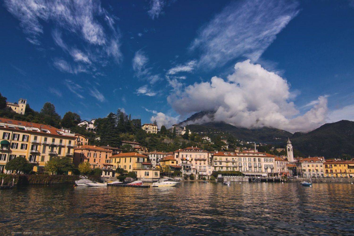 Италия, Альпы, горы, снег, Комо, городок,, Рычков Алексей