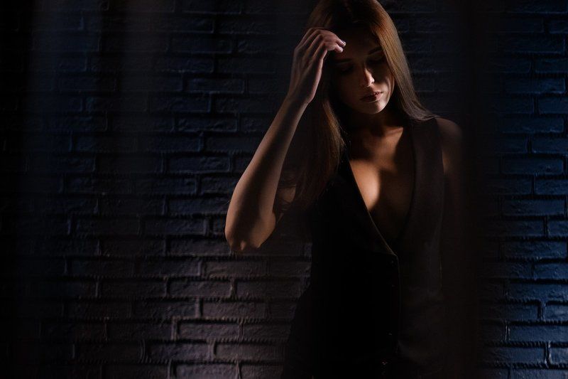 portrait, smile, studio, beauty, xt2,color,  bra, lingerie Вероникаphoto preview