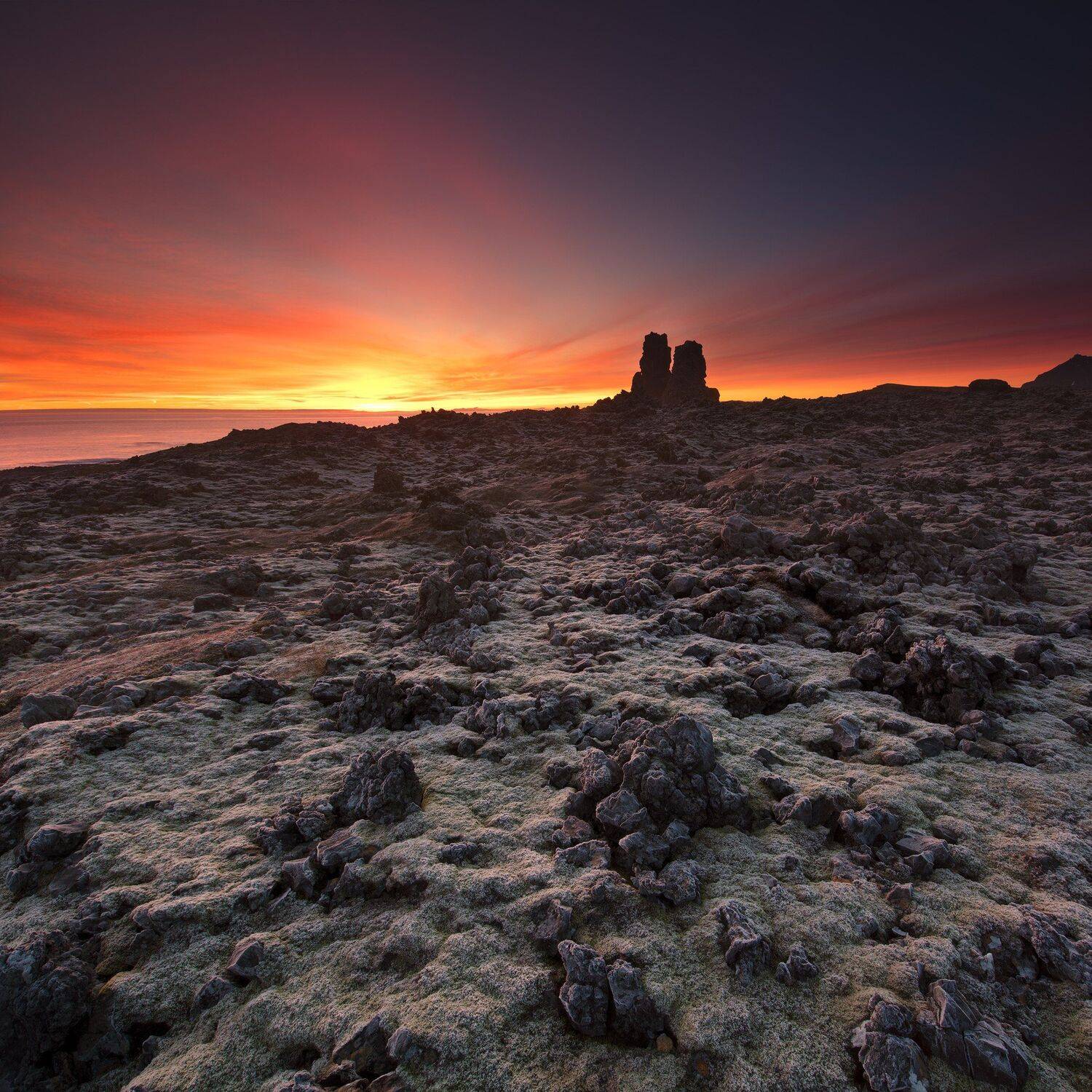 Sunrise on Londrangar planet. Автор: Sergey Merphy Iceland Snæfellsnes Londrangar, Sergey Merphy