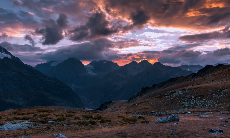 Закат над долиной Псышаphoto preview