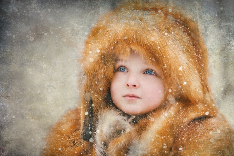 Портрет девочки из серии \