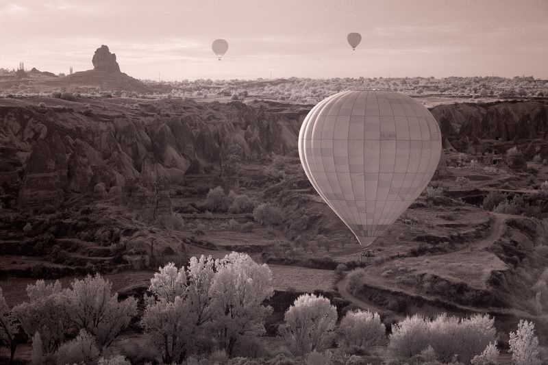 Шар, воздушный,каппадокия, турция,полёт,утро,balloon,cappadocia,merning,fly, Утро в Каппадокии.photo preview