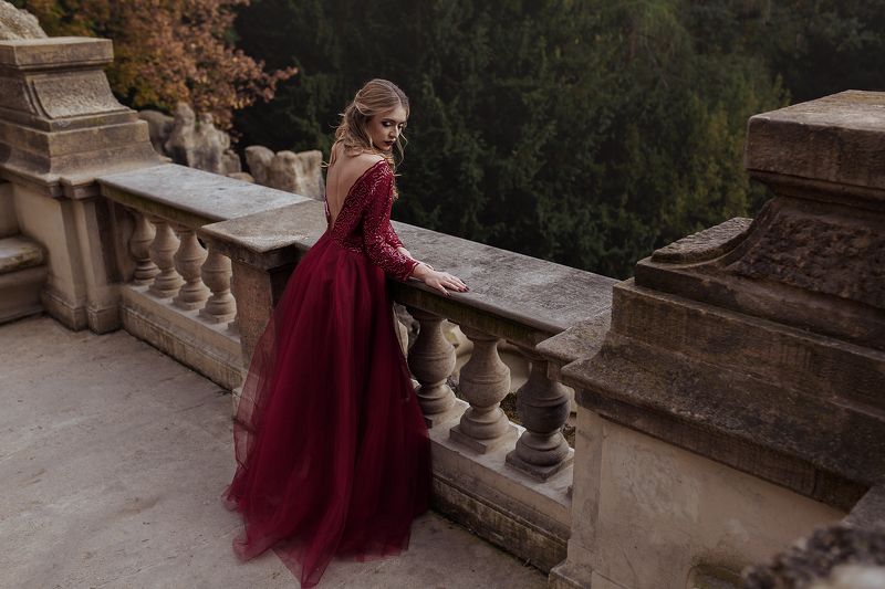 девушка осень Дашаphoto preview