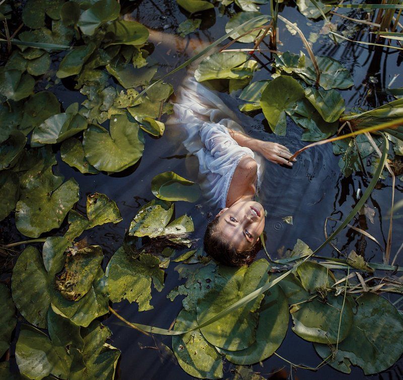 Dzhul irina, Girl, Irinadzhul, People, Portrait, Water Нимфаphoto preview