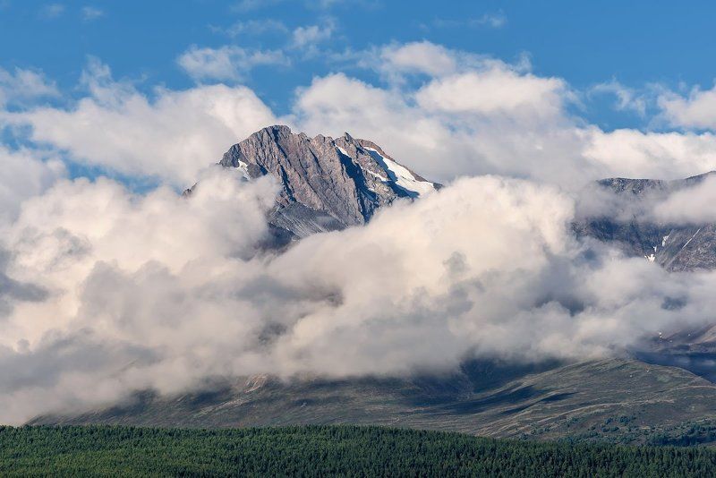 алтай, горы, счх, облака, altai, mountains, clouds В облаках...photo preview