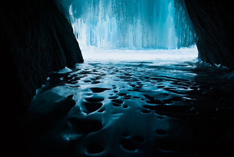 байкал, лед, сибирь Льды Байкалаphoto preview