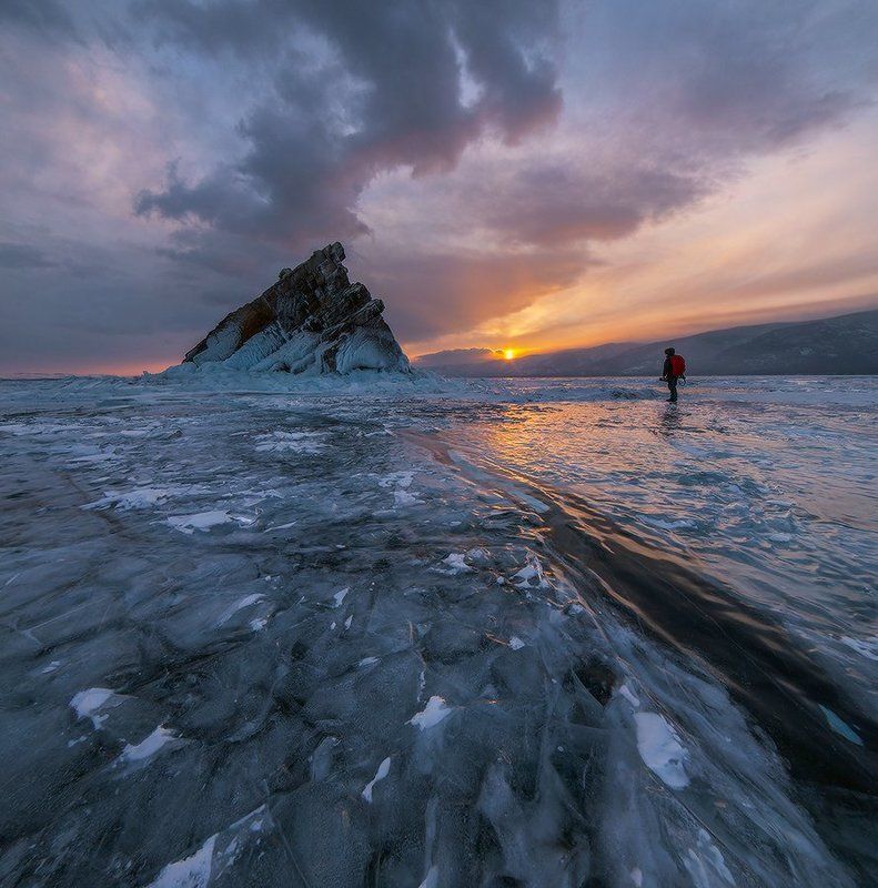 вечер, у, о.ижелхей, (еленка) Байкальский сюжетphoto preview