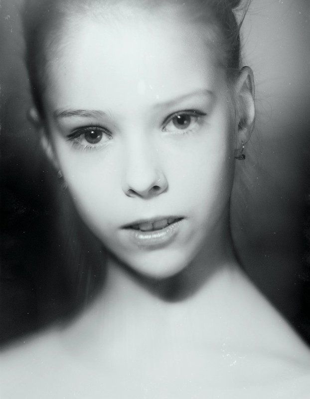 девочка, портрет, взгляд, тонирование, петцваль, КО-120м nestlingphoto preview