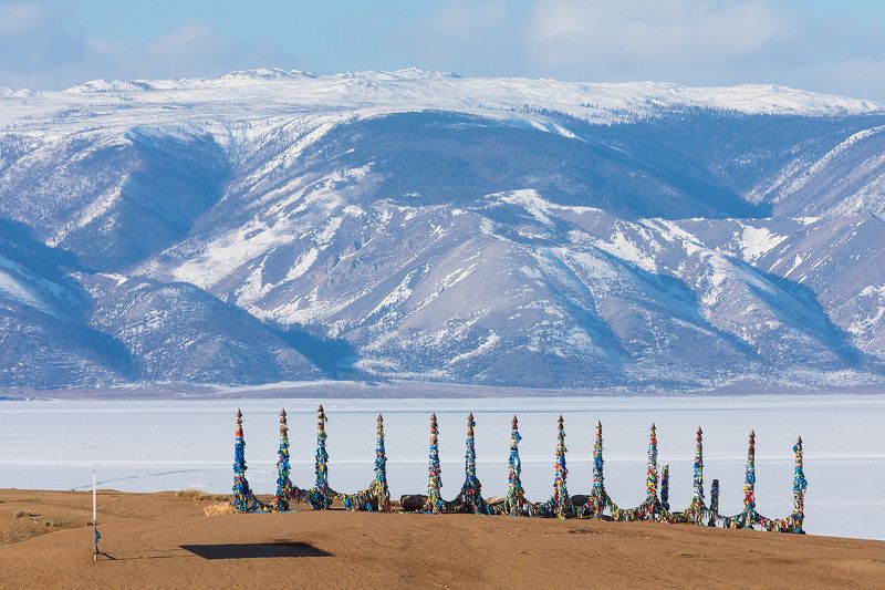 Байкал, лед, Ольхон Сэргэphoto preview