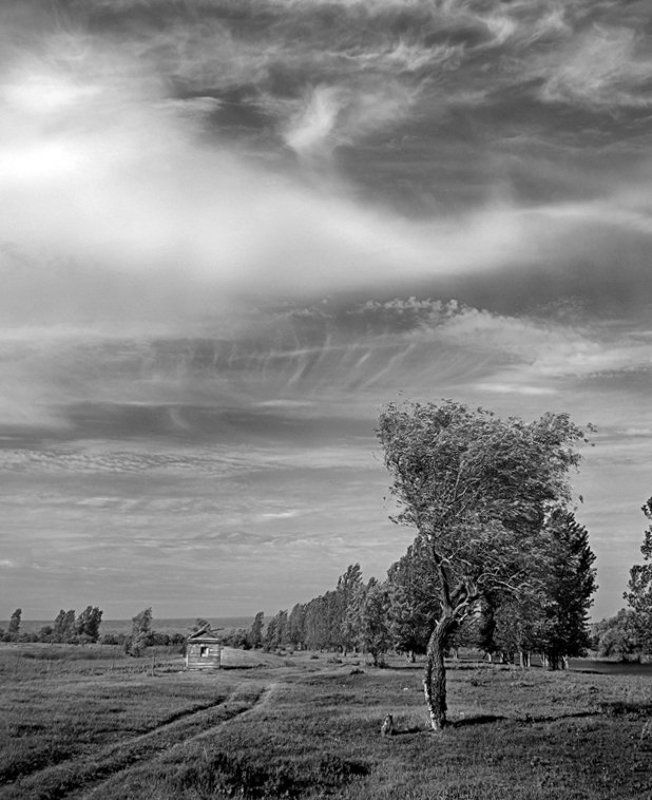 пейзаж с домикомphoto preview