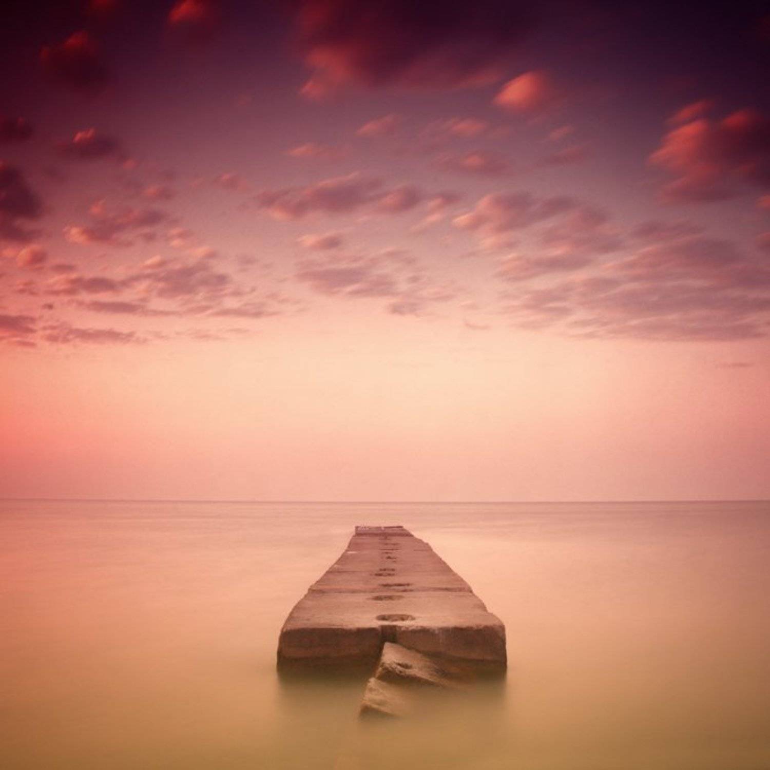 длинная выдержка,море,рассвет, Павел Хлыпенко