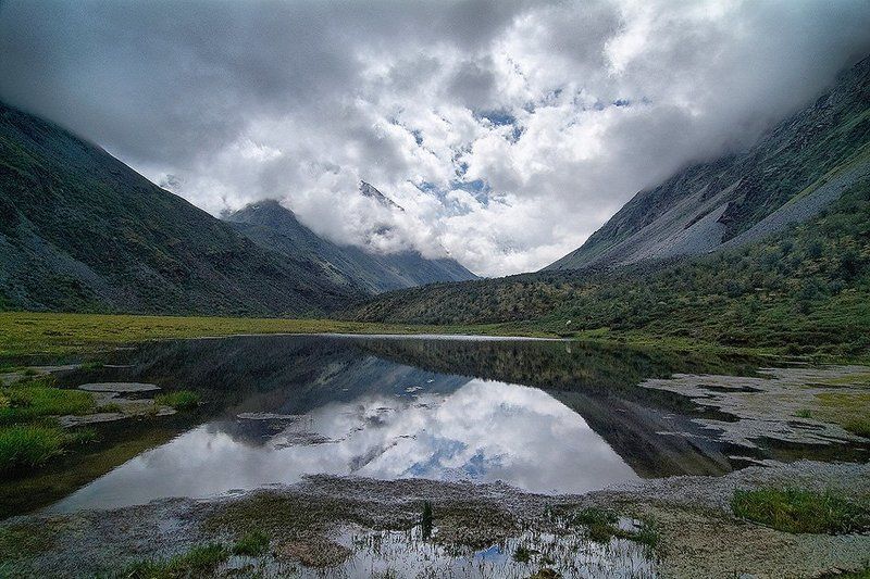 горы, алтай, отражения Красота горphoto preview