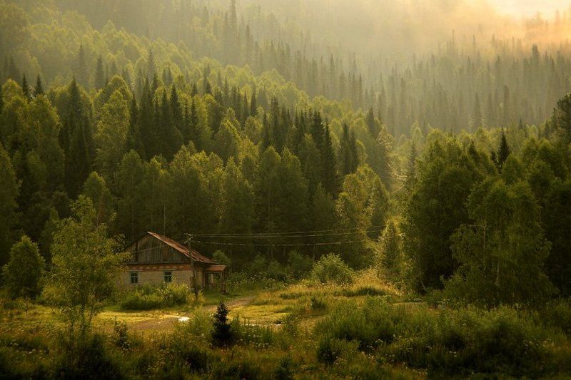 кузнецкий, алатау Нас утро встречает...photo preview