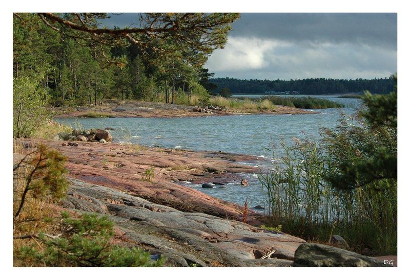 аландские острова, озеро, финляндия Norro ... (Alands..)photo preview