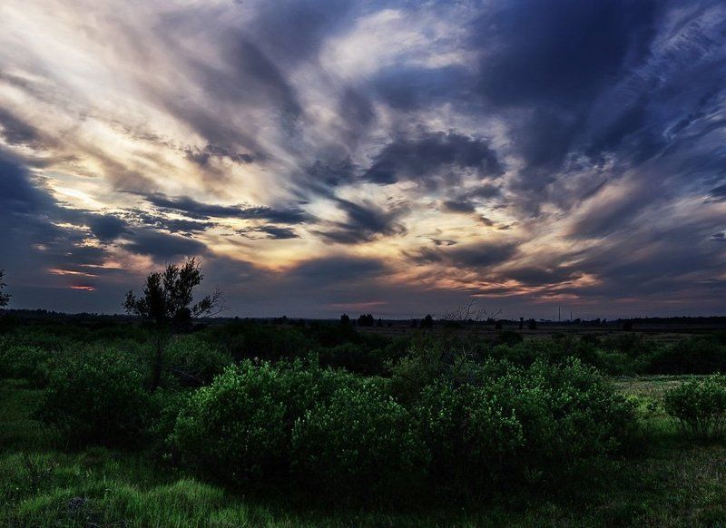 природа, зауралье, пейзаж, закат, фотограф, руденко, олег На закатеphoto preview