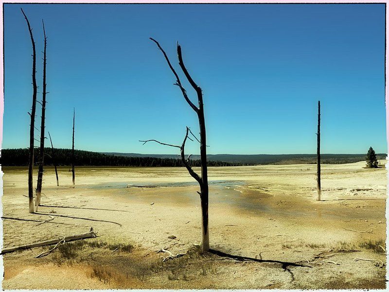 долина, солнце, гейзеры Мертвая долинаphoto preview