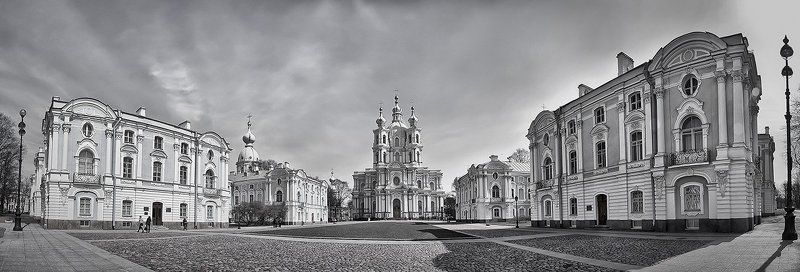 санкт-петербург, смольный монастырь, город Ансамбль Смольного монастыряphoto preview