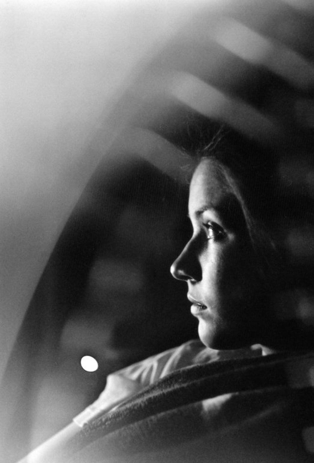 портрет, ночь, черно-белое, пленка, Никита Харичкин