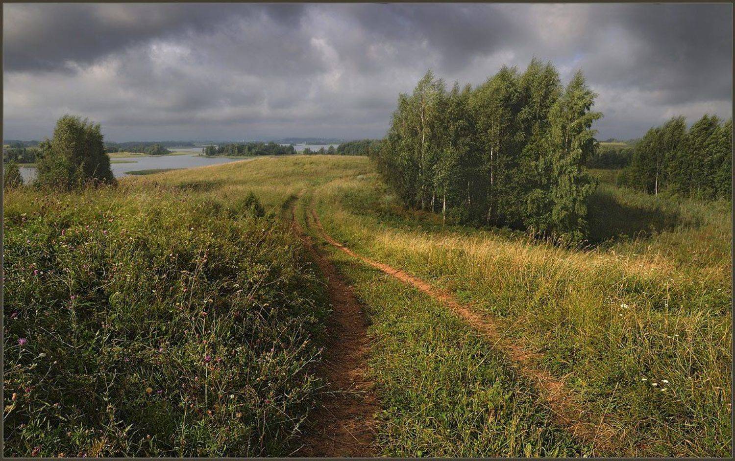 непогода, облака, озера, белорусь, маскавцы, Евгений Иванюшенко