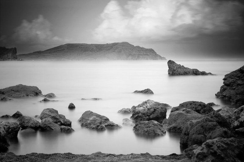 крым, море, камни Спокойствиеphoto preview