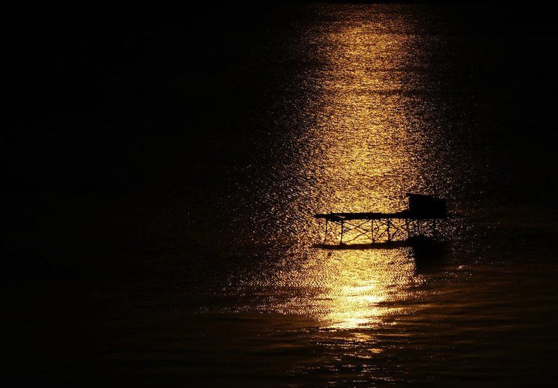 закат Золотая тропинка...photo preview