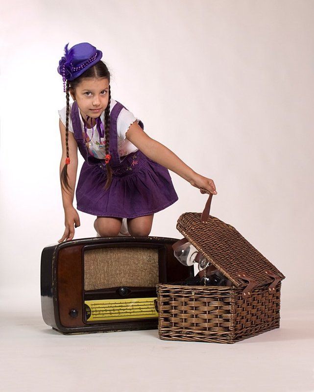 ребенок, портрет, девочка Полинаphoto preview