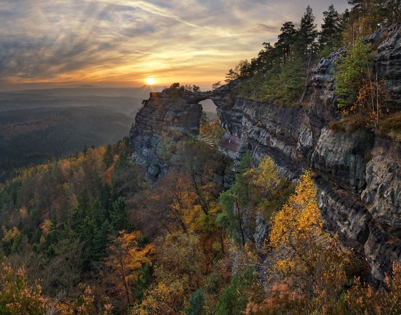 gate,czech, Pravčická bránaphoto preview