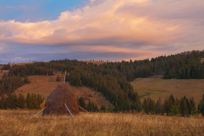 осень горы карпаты рассвет ОСЕНЬЮ...photo preview