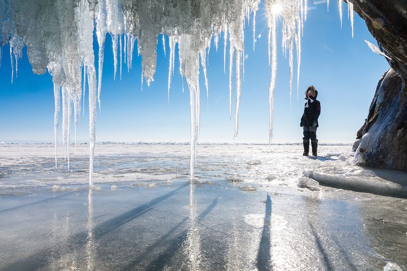 Байкал, лед, Ольхон Лед Байкалаphoto preview