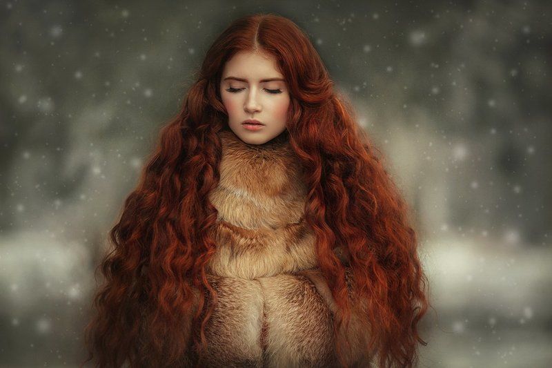 liliyanazarova, model, fashion, fashion model, glamour, portrait, female, woman, girl, young woman, young, adult, cute, beauty, beautiful, park, winter, photographer, photoshoot, photoset, outside, national park, nature, forest, hair, smile, sunlight, rus Red Winter | Liliya Nazarovaphoto preview