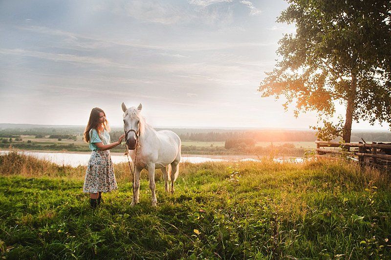 Вечер в деревнеphoto preview