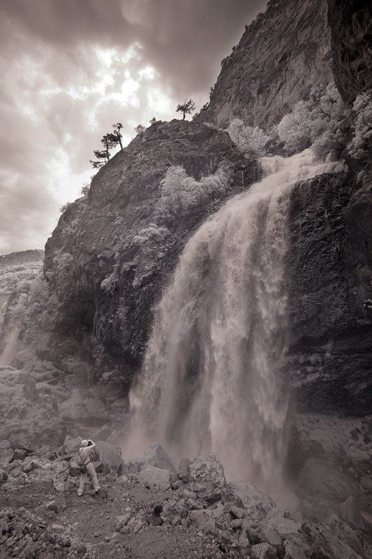 водопад,путешествие,пейзаж, ущелье,скалы, Водопад.photo preview