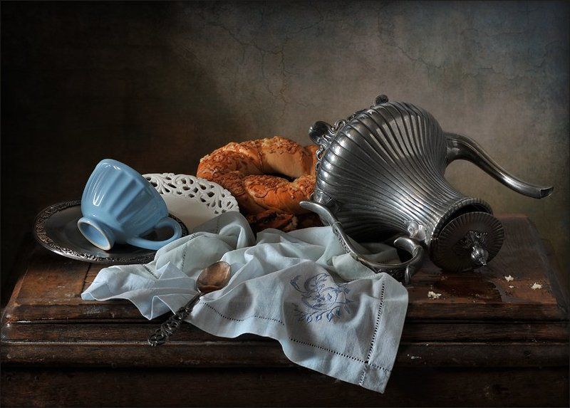 натюрморт Ссора за завтраком.photo preview