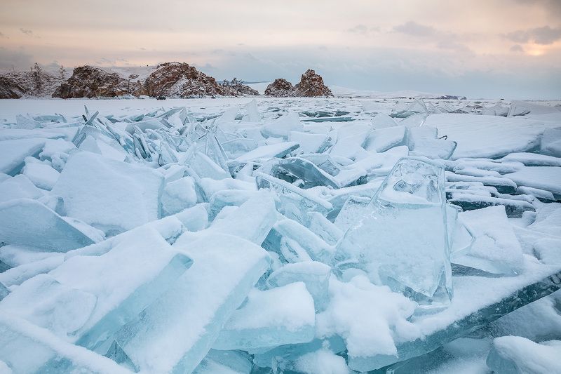Байкал, лед, Ольхон Торосыphoto preview