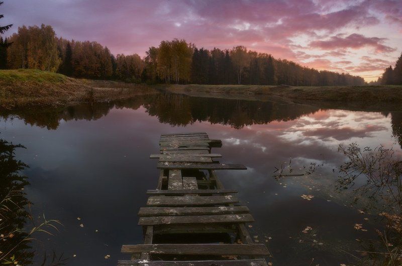 осень, павловск, павловский парк, питер, рассвет, санкт-петербрг, landscape, tsarskoyeselo, autumn Была осень....photo preview