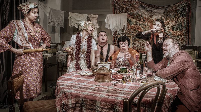 коммуналка, студия, ссср, песня Это - коммунальная квартира...photo preview