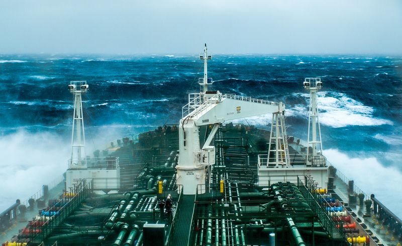 атлантика, океан, переход, танкер, шторм North Roadphoto preview